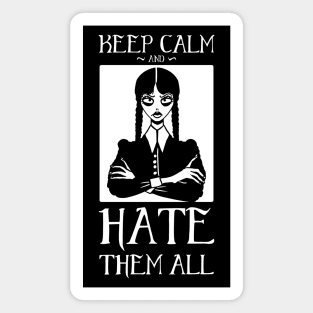 Keep Calm and Hate Them All Magnet